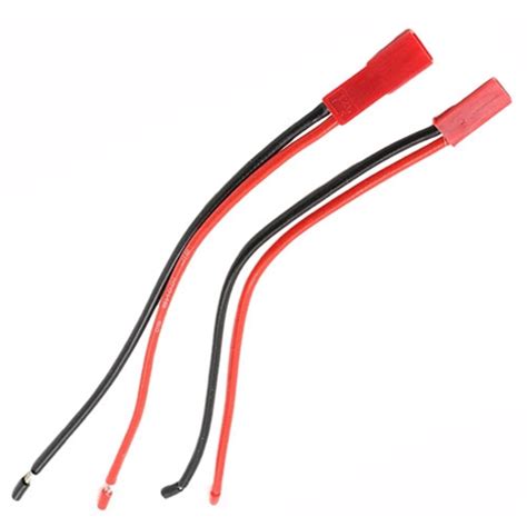 Protek Rc Jst Connector Leads 20awg 1 Male1 Female Ptk 5202