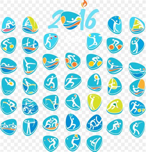 2016 Summer Olympics Rio De Janeiro Logo Olympic Sports Png