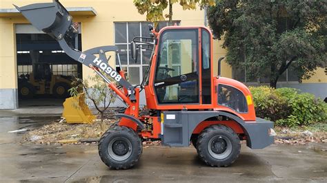 Haiqin Brand Hq908 With Ce Sgs Articulated Mini Wheel Loader China