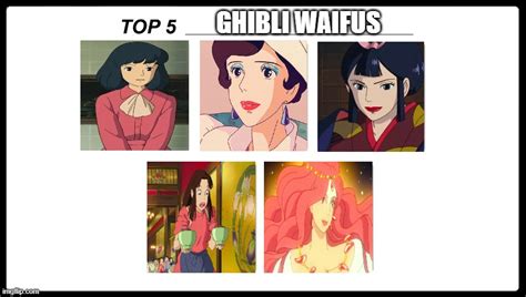 Top Ghibli Waifus Imgflip