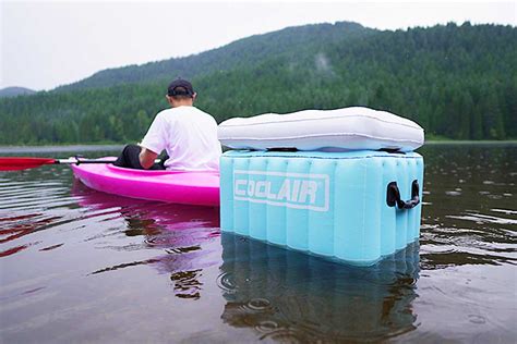 This Floating Inflatable Drink Cooler For Pool Parties Coolair