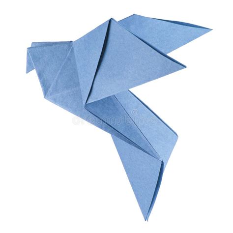 Isolated Origami Dove Stock Photo Image Of Macro Blue 23058678