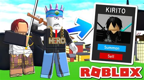 Noob Gets Best Champion In Anime Fighting Simulator Roblox Youtube