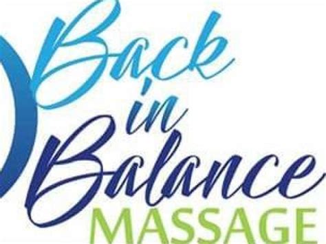 Book A Massage With Back In Balance Wellness Tecumseh Mi 49286