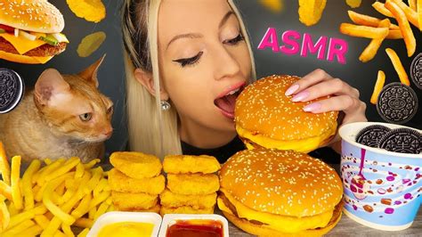 Asmr Mcdonalds Chicken Nugget Big Mac Oreo Mcflurry Fries Eating Sounds SexiezPix Web Porn