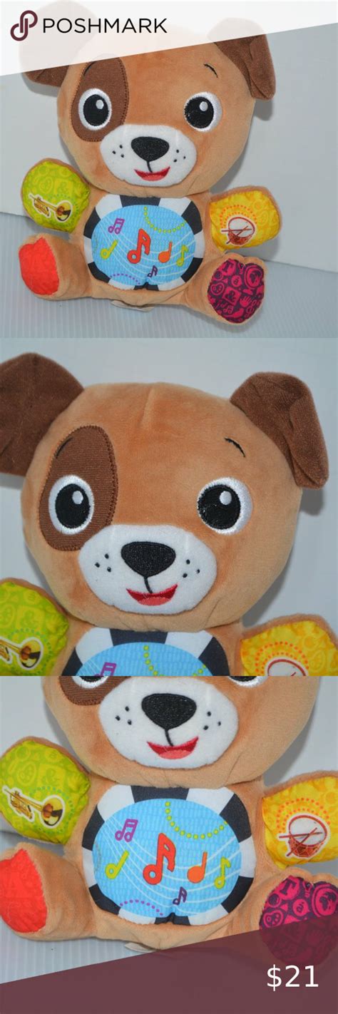 Baby Einstein Press And Play Musical Bear Electronic Plush Educational