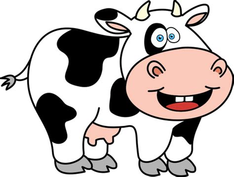 Funny Cow Public Domain Vectors