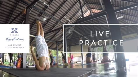 Vikasa Yoga Complete Asana Sequence 1 Vikasa Live Session Youtube