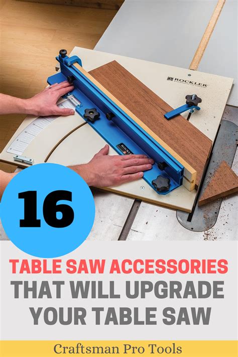 16 Table Saw Accessories To Get The Best Out Of Your Table Saw In 2020