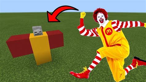 How To Spawn Ronald McDonald In Minecraft YouTube