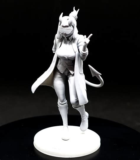 Helltaker Loremaster 3D Model 3D Printable CGTrader