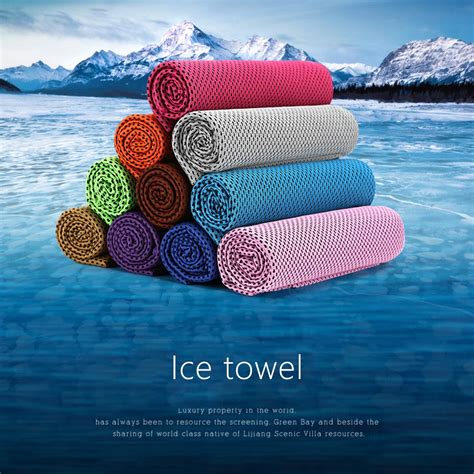 Sports Ice Towel Practical Durable Instant Cooling Face Towel Hot