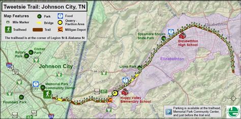 Map Of Tweetsie Trail The Tweetsie Trail Map Historical Sites Trail