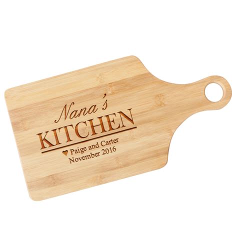 Quick and healthy vegetarian food for every day the green kitchen: Custom Paddle Cutting Board - My Kitchen