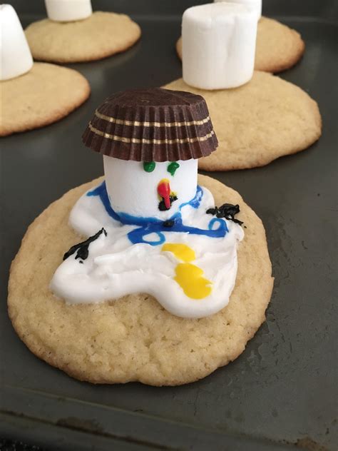 Melted Snowman Cookies Recipe Allrecipes