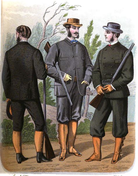 19th Century Historical Tidbits 1874 Mens Fashions