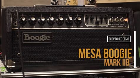 Mesa Boogie Mark Iib Playthrough Demo Youtube