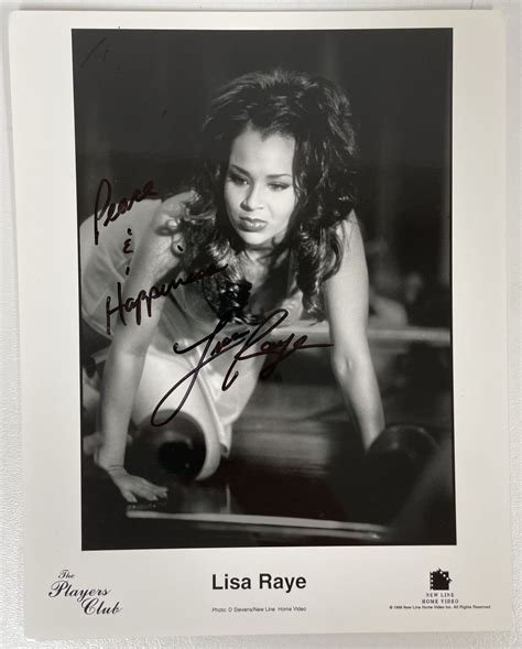 Lisa Raye Signiert Autogramm The Players Club Etsy