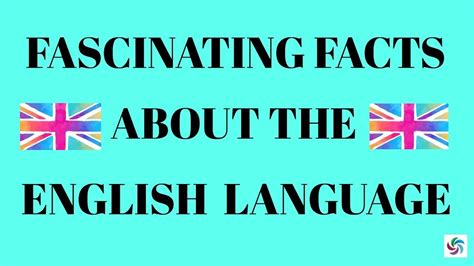 Interesting Facts About The English Language Youtube