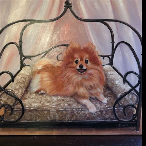 Our Beloved Pets Custom Pet Portrait Oil Paintings By Puci Etsy Pet
