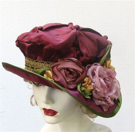 i would like to learn to make this entire thing hat band and flowers lovely hats