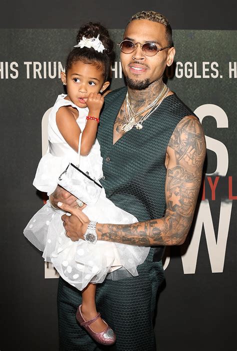 Chris Brown Brings Daughter Royalty To Premiere Of His Documentary