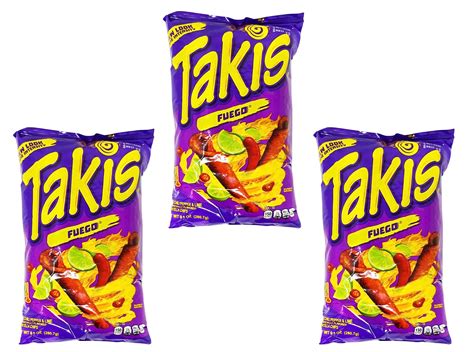 Buy Takis Fuego Hot Chili Pepper Lime Flavored Corn Snacks Oz Pack Of Online At