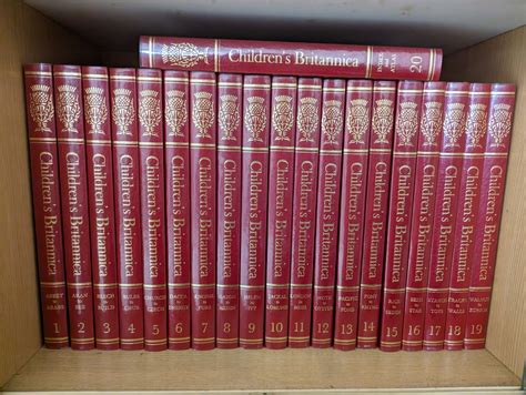 Childrens Britannica Encyclopaedia Full Set 1981 Ed Hobbies And Toys
