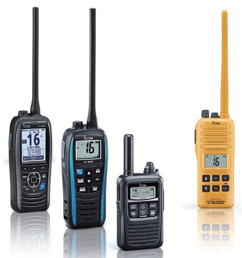 Icoms Handheld Vhf Marine Radios Are Among The Most Reliable And