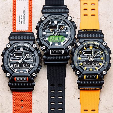 Orders placed after 2:30pm pst will leave our warehouse the next business day. The G-Shock GA-900 has a heavy-duty industrial style with ...