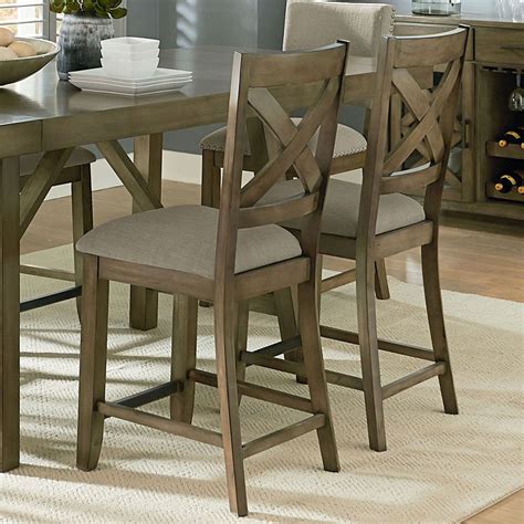 Omaha Counter Height Dining Set W Chair Choices Grey By Standard