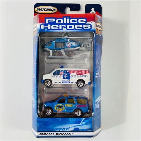 Matchbox Hero City Police Heroes Rescue Vehicles Collection Cars Set