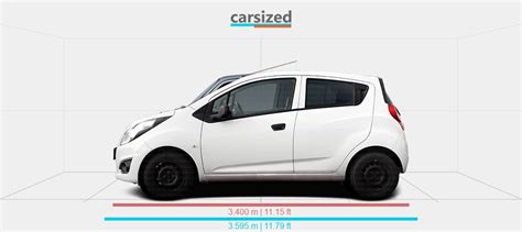 Dimensions Chevrolet Spark Vs Daihatsu Trevis