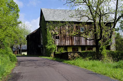 Old Barn In Bucks County Pa Photograph By Bill Cannon Fine Art America