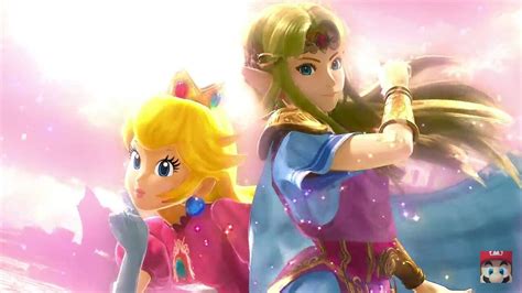 Smash Bros Ultimate Peach And Zelda Albw Super Smash Bros Smash Bros