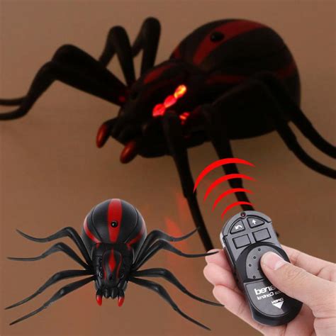 Remote Control Realistic Fake Spider Rc Prank Insect Scary Trick Toy Buy At A Low Prices On Joom
