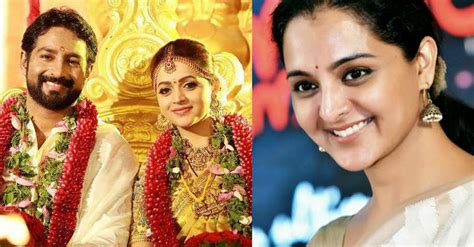 Manjus Special T For Bhavana On Wedding Day Video