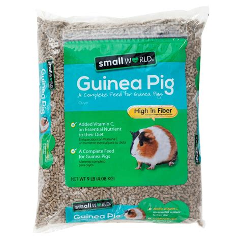 Small World Guinea Pig Complete Feed For Guinea Pigs Added Vitamin