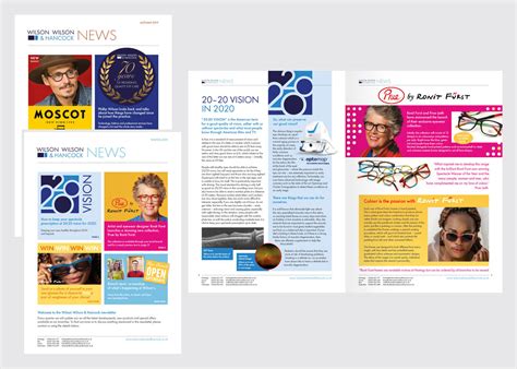 Creative Design For Newsletters And Marketing Communications Design