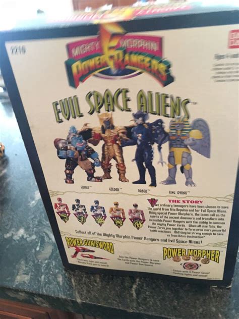1993 Finster Mighty Morphin Power Rangers Evil Space Aliens 8 In Box