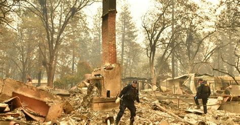 8 More Bodies Found In Grim Recovery Effort Raising Camp Fire Toll To