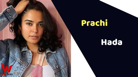 Prachi Hada Actress Height Weight Age Affairs Biography And More