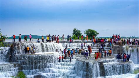 Waterfalls Near Hyderabad Samudra Lingapur Waterfalls From Hyd Just