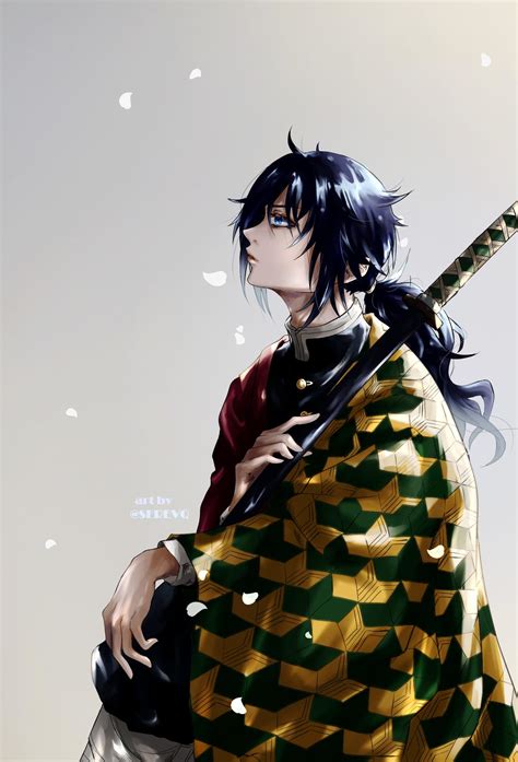 Tomioka Giyuu - Kimetsu no Yaiba - Image by Pixiv Id 16780591 #2725862