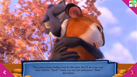 The Nut Job Read Along Surly And Andie Embrace By Princessamulet16 On Deviantart