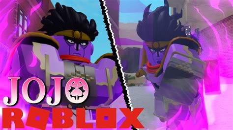 Playing A New Jojo S Bizarre Adventure Game On Roblox Youtube