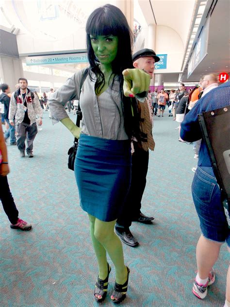 This She Hulk Was Simply Beautiful… She Hulk Costume She Hulk Cosplay Cosplay Woman