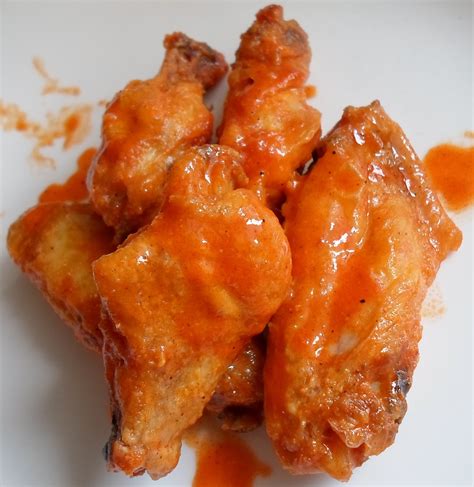 A sauce of lemon juice, oil and cornstarch are the secret ingredients that make this healthier recipe so incredibly crispy. Happier Than A Pig In Mud: Crispy Oven Baked Chicken Wings ...