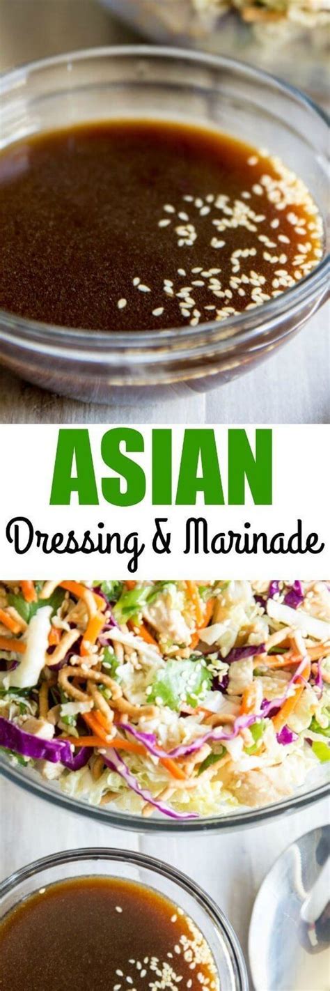 This salad is one of the world's ultimate fusion foods. The BEST Asian Salad Dressing! Made with mostly pantry ...
