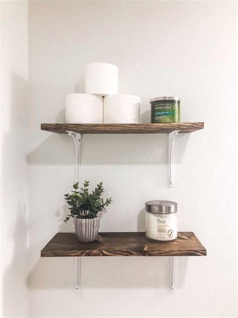 As the youtuber writes in the introduction, this. 30 Easy DIY Bathroom Shelves to Increase Your Storage ...